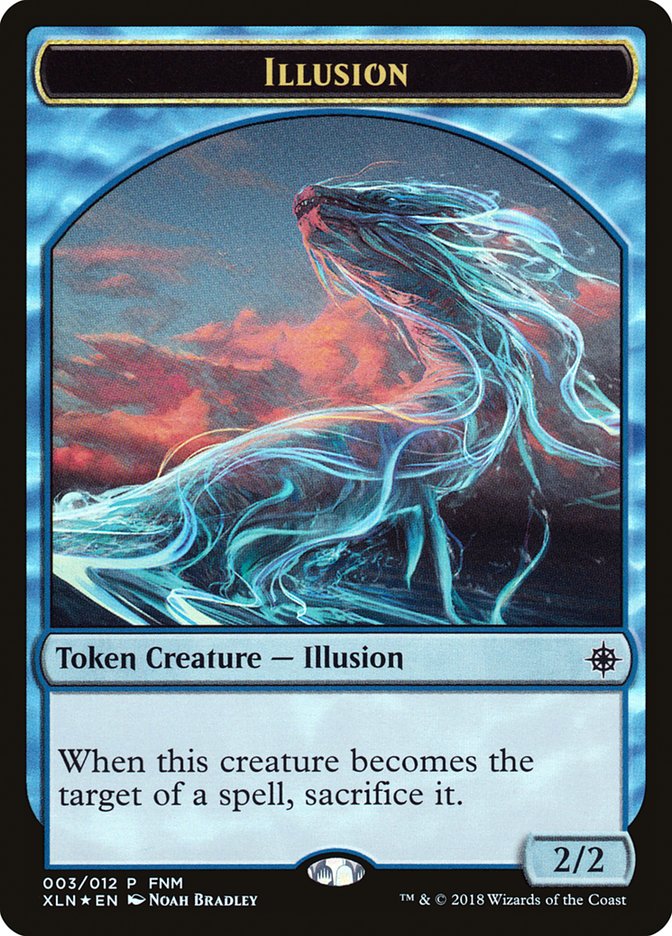 Illusion // Saproling Double-sided Token [Friday Night Magic 2018] | KingTCG.ca