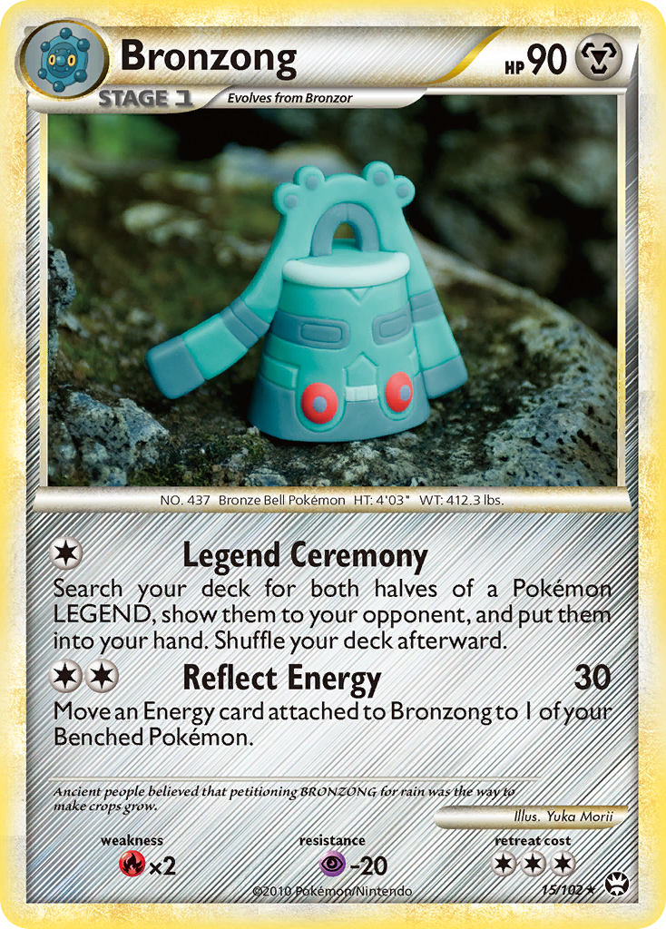 Bronzong (15/102) [HeartGold & SoulSilver: Triumphant] | KingTCG.ca