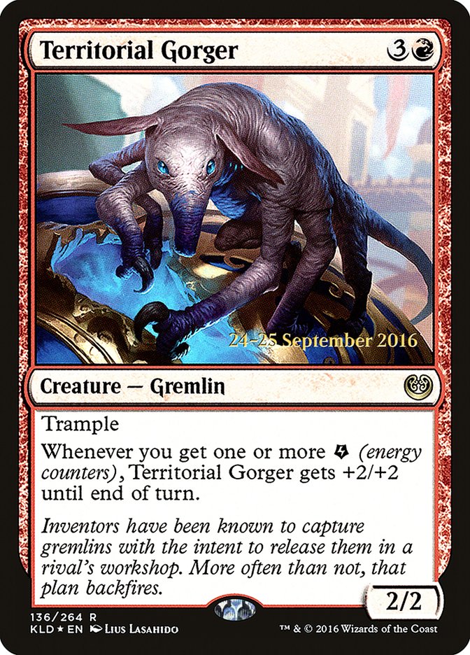 Territorial Gorger [Kaladesh Promos] | KingTCG.ca