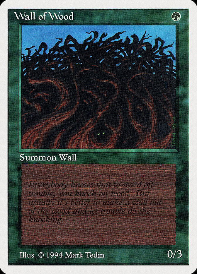 Wall of Wood [Summer Magic / Edgar] | KingTCG.ca