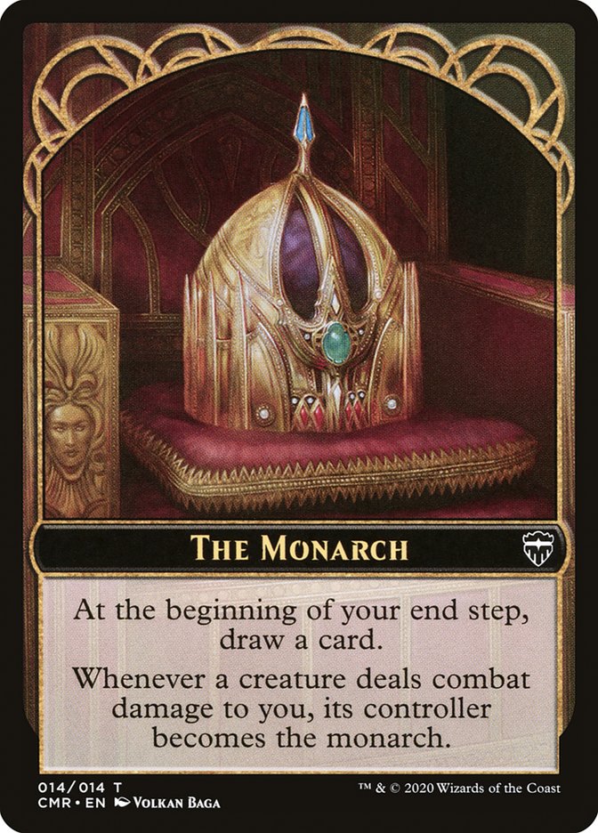 Horror // The Monarch Token [Commander Legends Tokens] | KingTCG.ca