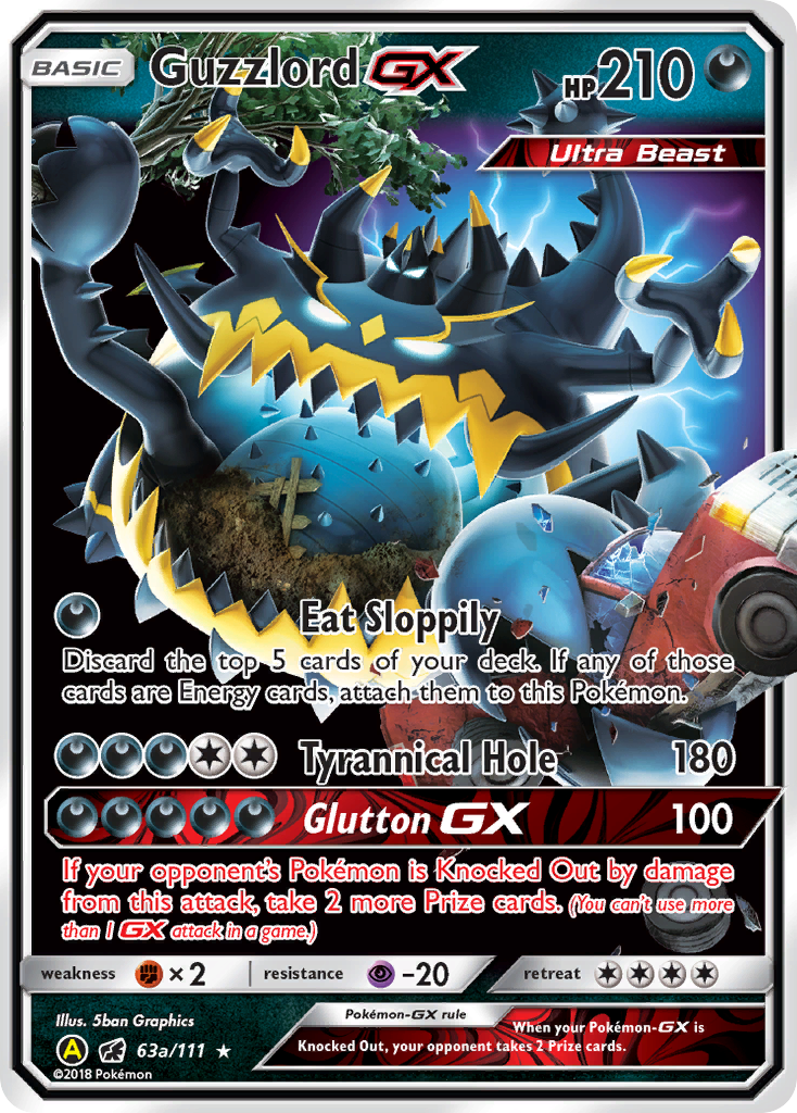 Guzzlord GX (63a/111) [Alternate Art Promos] | KingTCG.ca