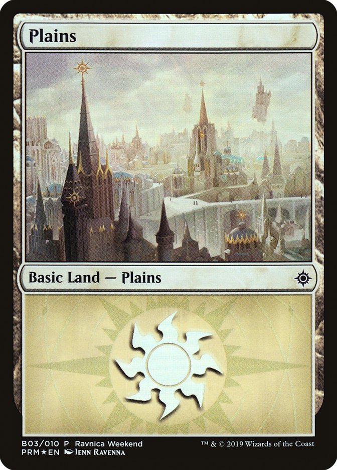 Plains - Orzhov (B03) [RNA Ravnica Weekend] | KingTCG.ca