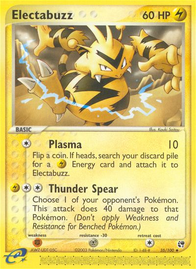 Electabuzz (35/100) [EX: Sandstorm] | KingTCG.ca