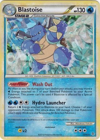 Blastoise (13/95) (Cracked Ice Holo) [HeartGold & SoulSilver: Unleashed] | KingTCG.ca