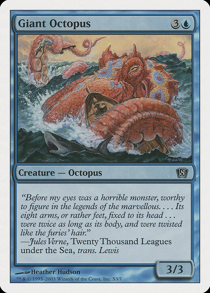 Giant Octopus [Eighth Edition] | KingTCG.ca