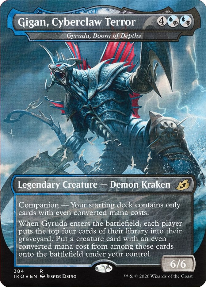 Gyruda, Doom of Depths - Gigan, Cyberclaw Terror (Godzilla Series) [Ikoria: Lair of Behemoths] | KingTCG.ca