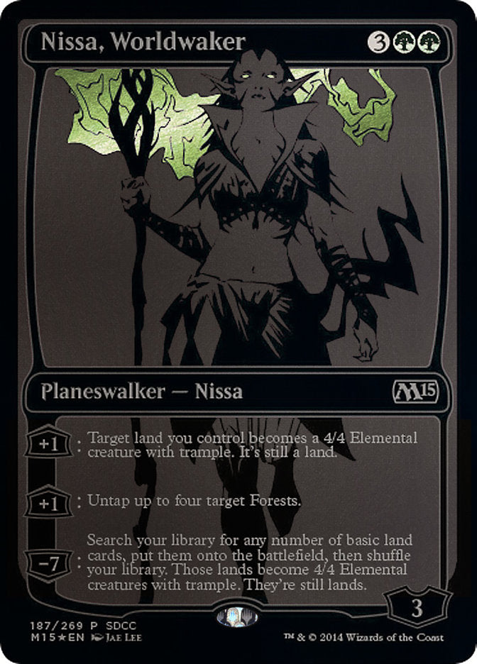 Nissa, Worldwaker [San Diego Comic-Con 2014] | KingTCG.ca