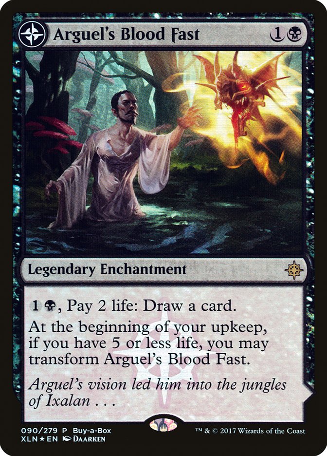 Arguel's Blood Fast // Temple of Aclazotz [XLN Treasure Chest] | KingTCG.ca