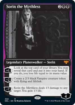 Sorin the Mirthless [Innistrad: Double Feature] | KingTCG.ca