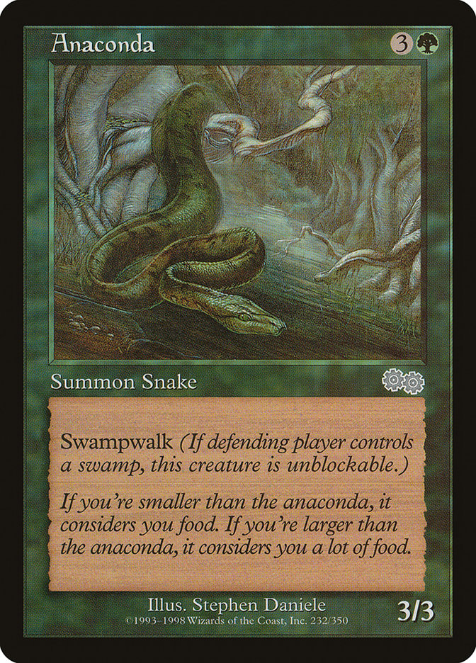 Anaconda [Urza's Saga] | KingTCG.ca