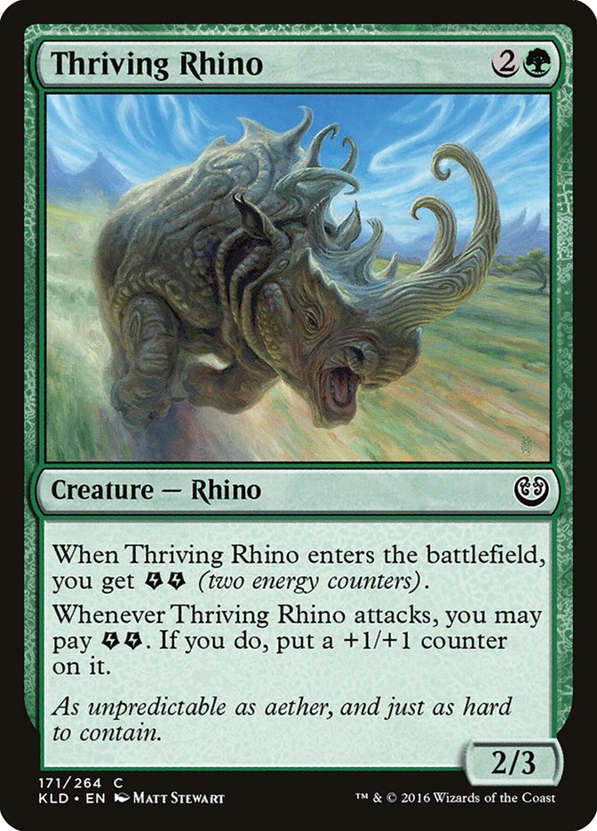 Thriving Rhino [Kaladesh] | KingTCG.ca