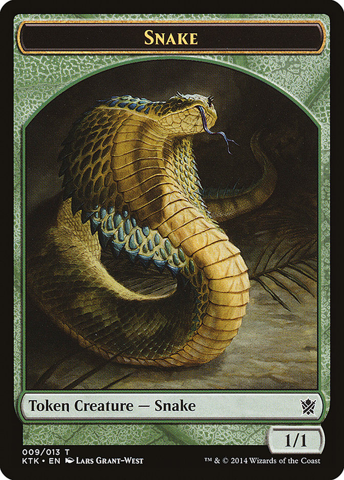 Snake [Khans of Tarkir Tokens] | KingTCG.ca