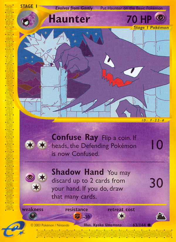 Haunter (63/144) [Skyridge] | KingTCG.ca