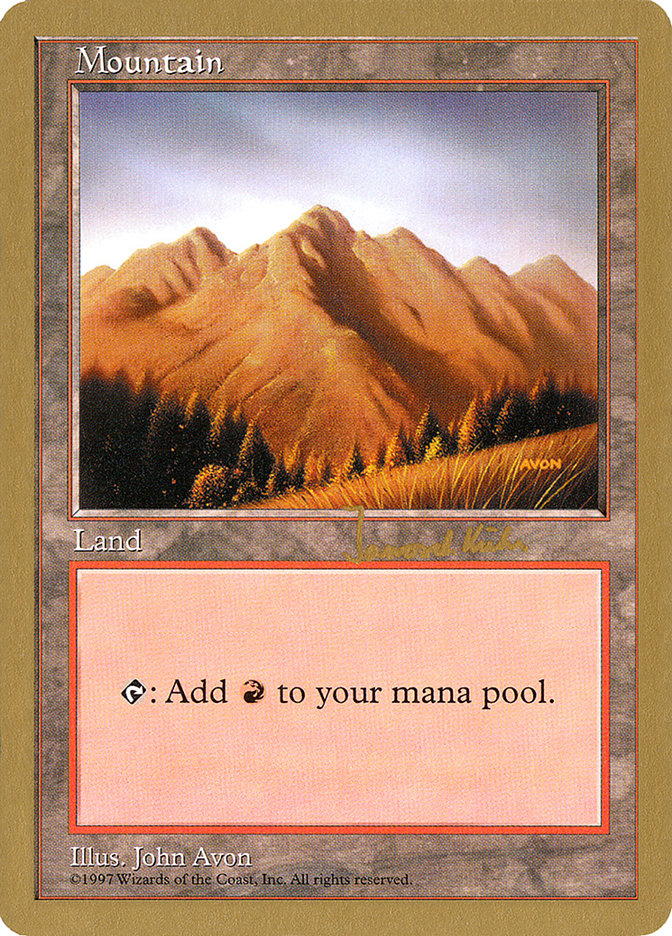 Mountain (jk444) (Janosch Kuhn) [World Championship Decks 1997] | KingTCG.ca