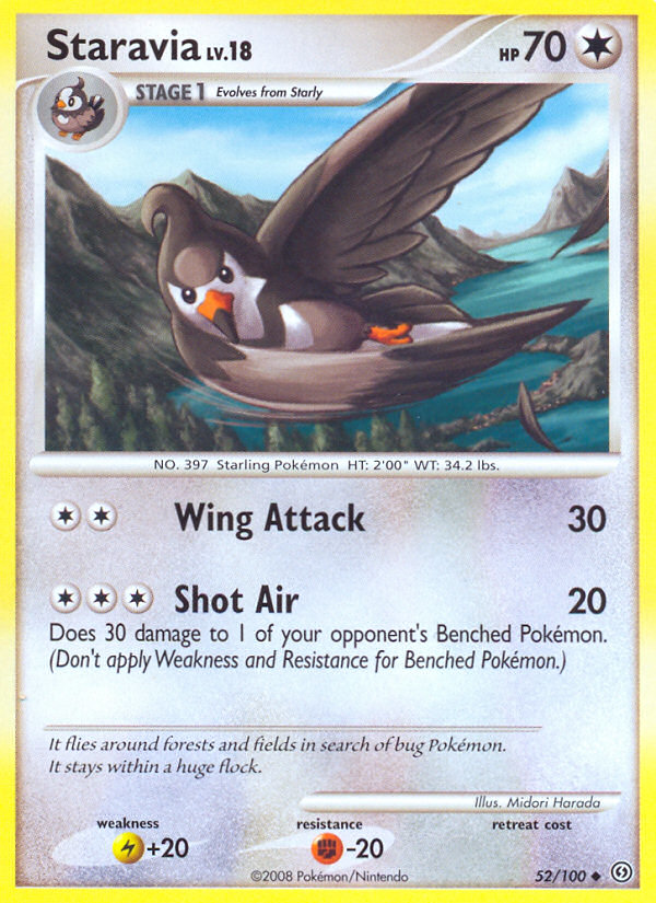 Staravia (52/100) [Diamond & Pearl: Stormfront] | KingTCG.ca