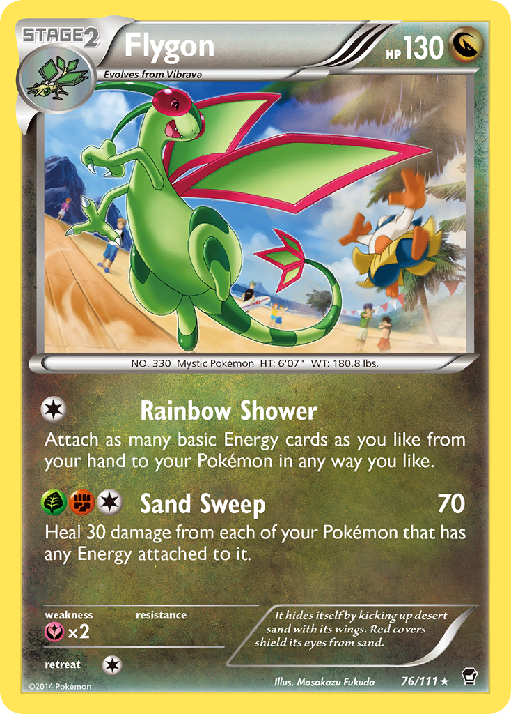 Flygon (76/111) [XY: Furious Fists] | KingTCG.ca