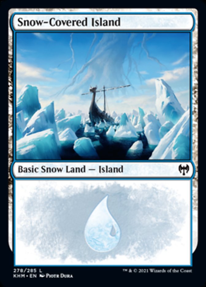 Snow-Covered Island (278) [Kaldheim] | KingTCG.ca