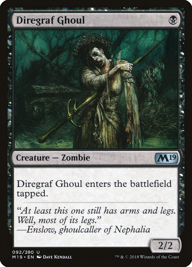 Diregraf Ghoul [Core Set 2019] | KingTCG.ca