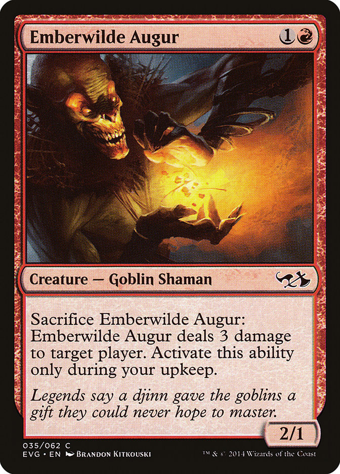 Emberwilde Augur (Elves vs. Goblins) [Duel Decks Anthology] | KingTCG.ca