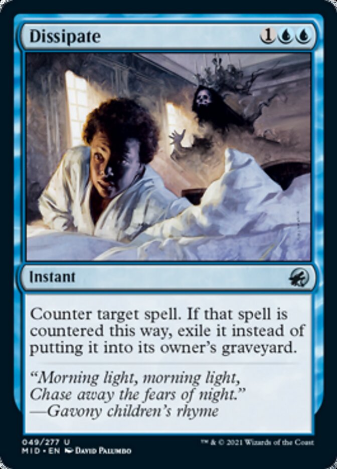 Dissipate [Innistrad: Midnight Hunt] | KingTCG.ca