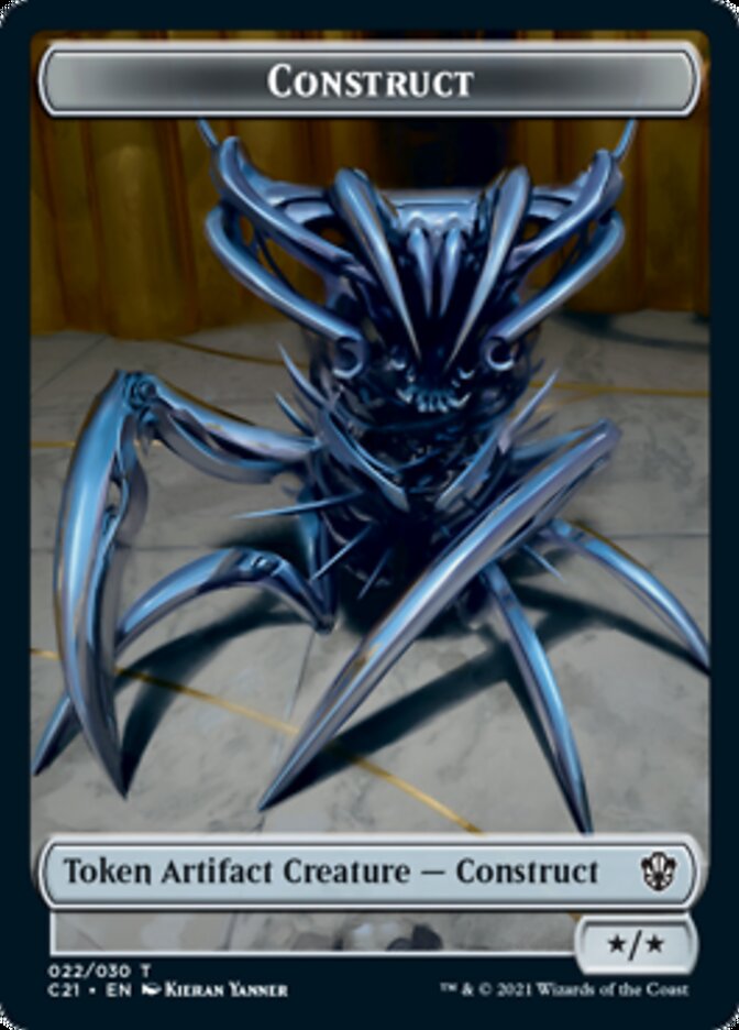 Construct // Treasure Token [Commander 2021 Tokens] | KingTCG.ca