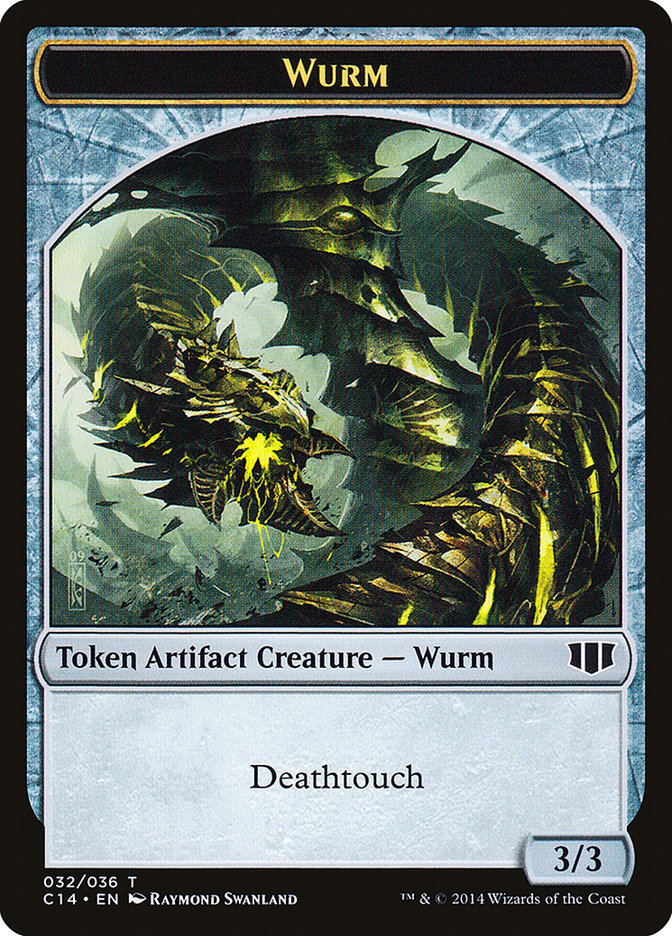 Wurm (032/036) // Goat Double-sided Token [Commander 2014 Tokens] | KingTCG.ca