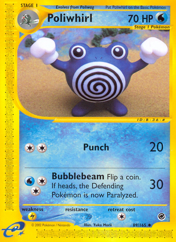 Poliwhirl (89/165) [Expedition: Base Set] | KingTCG.ca