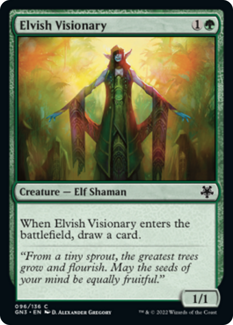 Elvish Visionary [Game Night: Free-for-All] | KingTCG.ca