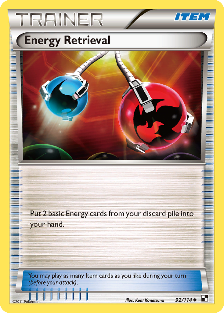 Energy Retrieval (92/114) [Black & White: Base Set] | KingTCG.ca