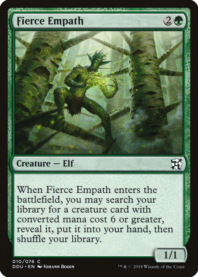 Fierce Empath [Duel Decks: Elves vs. Inventors] | KingTCG.ca