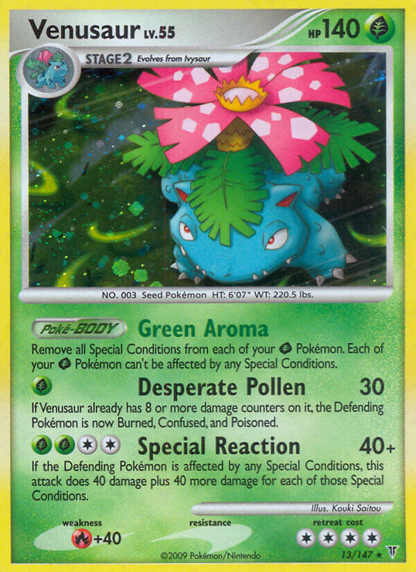 Venusaur (DPPt Supreme Victors) (13/147) [Theme Deck Exclusives] | KingTCG.ca