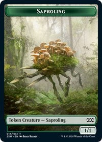 Saproling // Servo Double-sided Token [Double Masters Tokens] | KingTCG.ca