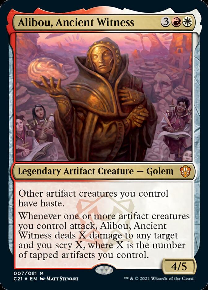 Alibou, Ancient Witness [Commander 2021] | KingTCG.ca