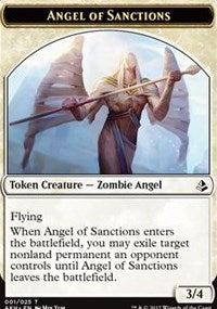 Angel of Sanctions // Drake Token [Amonkhet Tokens] | KingTCG.ca