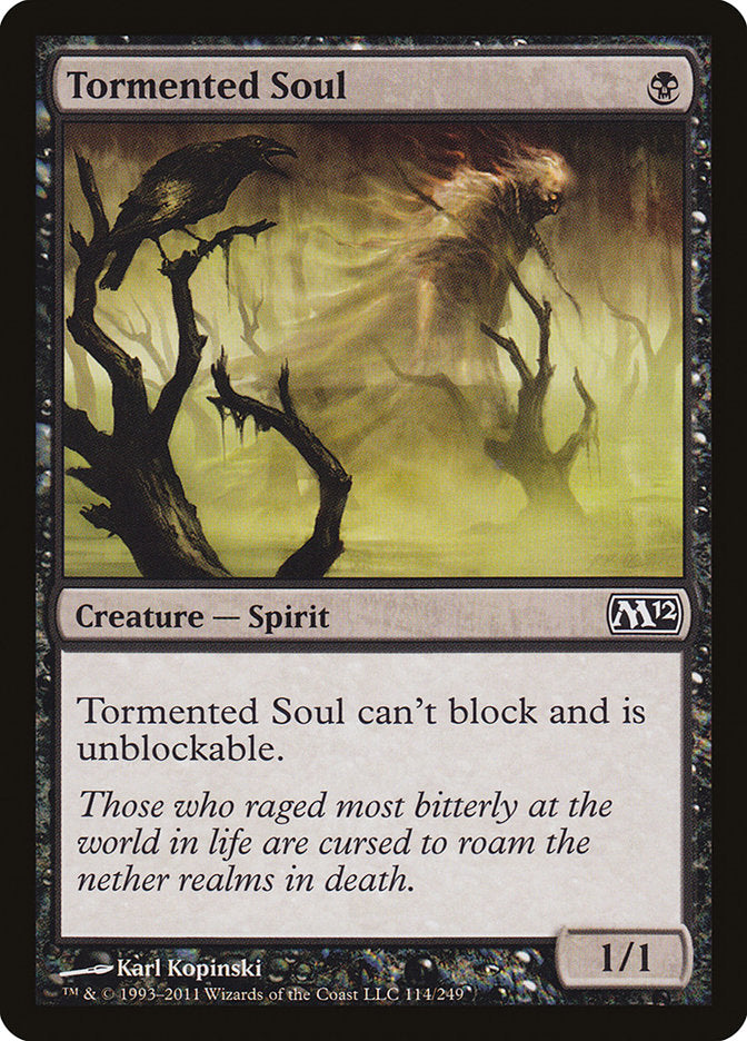 Tormented Soul [Magic 2012] | KingTCG.ca