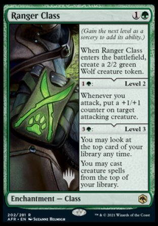 Ranger Class (Promo Pack) [Dungeons & Dragons: Adventures in the Forgotten Realms Promos] | KingTCG.ca