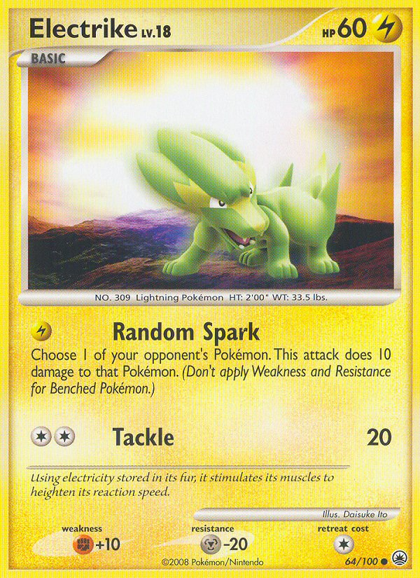 Electrike (64/100) [Diamond & Pearl: Majestic Dawn] | KingTCG.ca