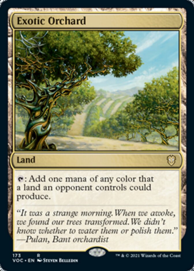 Exotic Orchard [Innistrad: Crimson Vow Commander] | KingTCG.ca