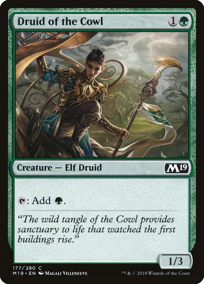 Druid of the Cowl [Core Set 2019] | KingTCG.ca