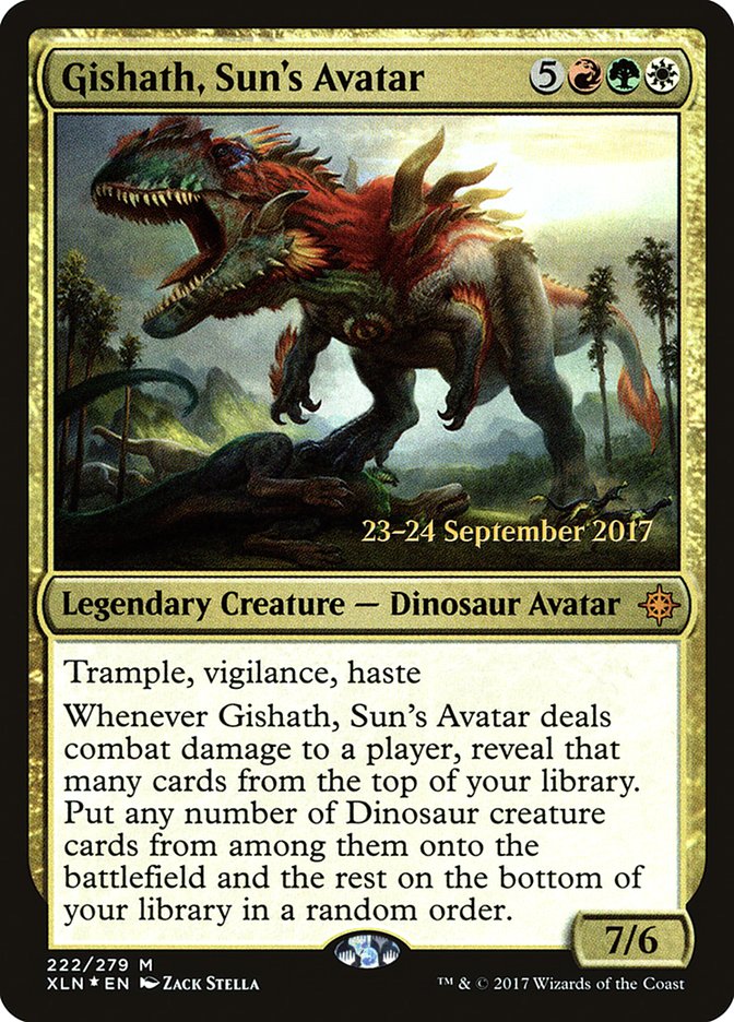 Gishath, Sun's Avatar [Ixalan Promos] | KingTCG.ca