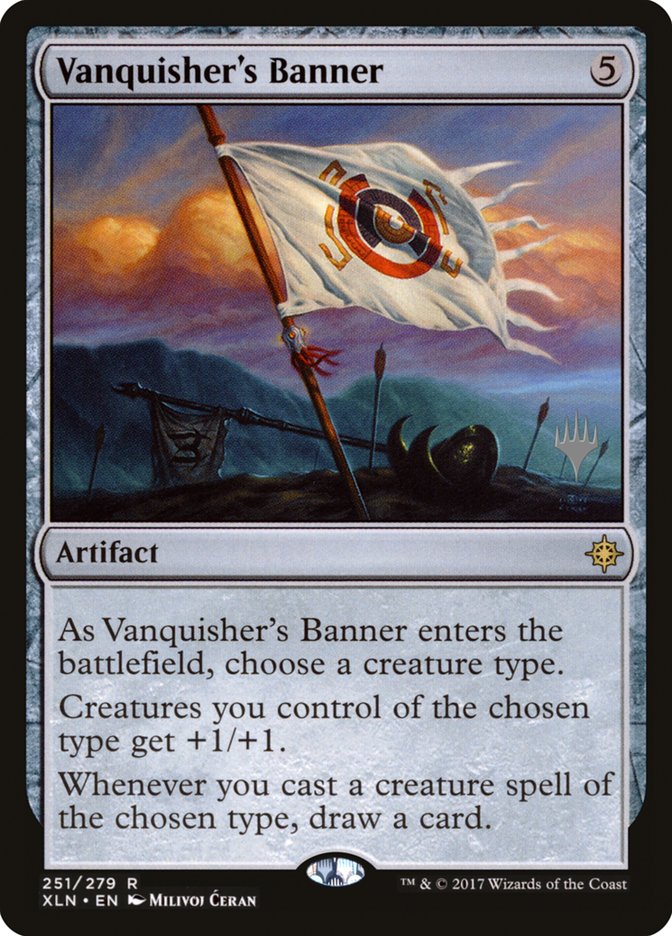 Vanquisher's Banner [Ixalan Promos] | KingTCG.ca