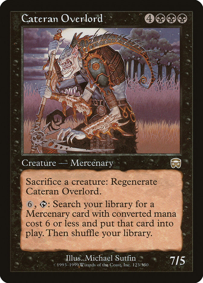 Cateran Overlord [Mercadian Masques] | KingTCG.ca