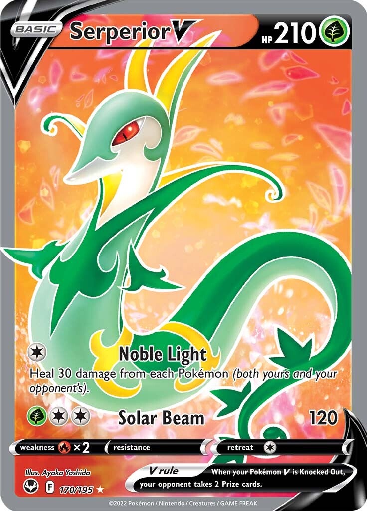 Serperior V (170/195) [Sword & Shield: Silver Tempest] | KingTCG.ca