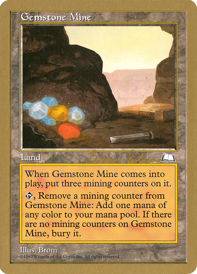 Gemstone Mine (Brian Selden) [World Championship Decks 1998] | KingTCG.ca