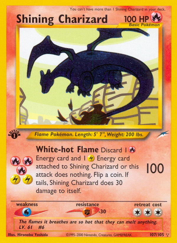 Shining Charizard (107/105) [Neo Destiny 1st Edition] | KingTCG.ca