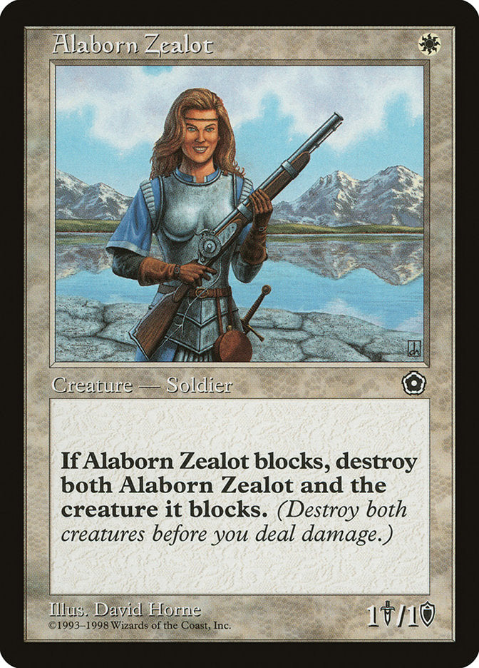 Alaborn Zealot [Portal Second Age] | KingTCG.ca