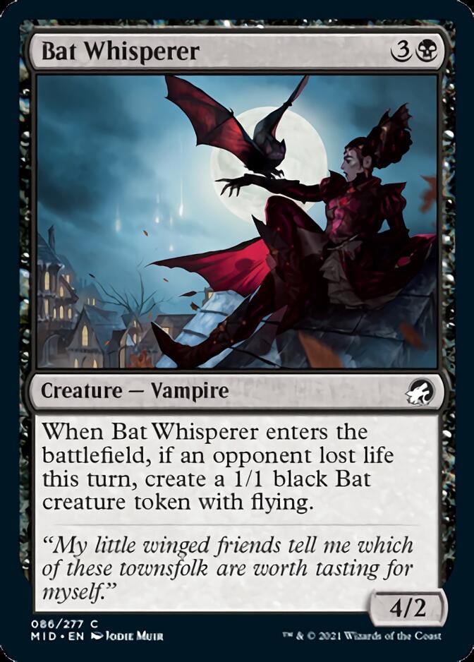 Bat Whisperer [Innistrad: Midnight Hunt] | KingTCG.ca