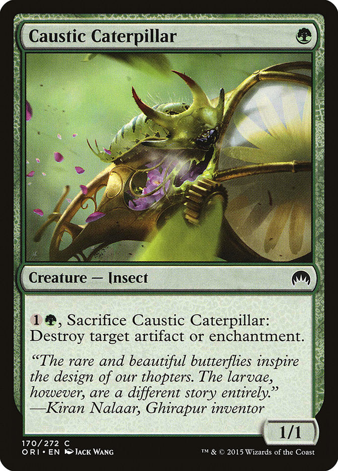 Caustic Caterpillar [Magic Origins] | KingTCG.ca