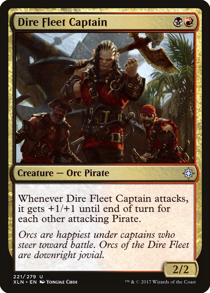 Dire Fleet Captain [Ixalan] | KingTCG.ca